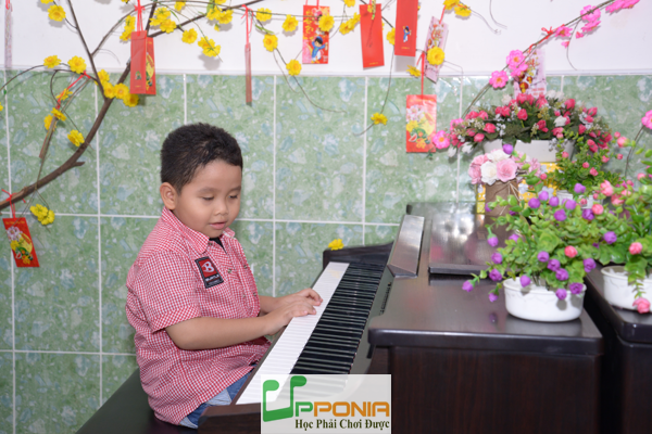 Anh Khoa - lớp piano trẻ em Thủ Đức của Trung Tâm Âm Nhạc Upponia